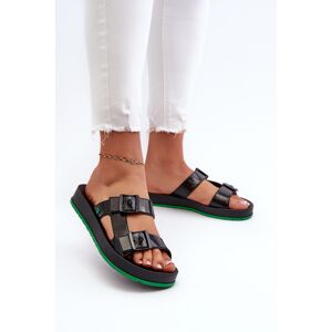 Dámske Sandále Na Plochej Podešve Zaxy Čierna 35 Dámske Sandále Na Plochej Podešve Zaxy Čierna 35