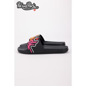 BIG STAR SHOES Šľapky Pol'And'Rock Festival X Big Star Čierna 41 BIG STAR SHOES Šľapky Pol'And'Rock Festival X Big Star Čierna 41