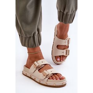 Dámske Šľapky Big Star Shoes Hnedá 36 Dámske Šľapky Big Star Shoes Hnedá 36