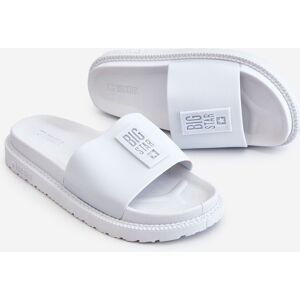 Dámske Papuče Big Star Shoes Biela 41 Dámske Papuče Big Star Shoes Biela 41