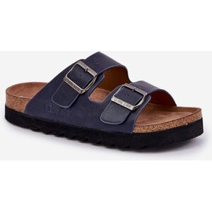 Big Star Shoes Ľahké Pánske Sandále S Prackami Eko Koža Big Star Čierna 40 Big Star Shoes Ľahké Pánske Sandále S Prackami Eko Koža Big Star Čierna 40