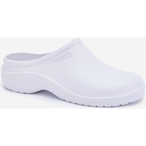 Pánske Penové Šľapky Evento Biele Biela 43-46 Pánske Penové Šľapky Evento Biele Biela 43-46