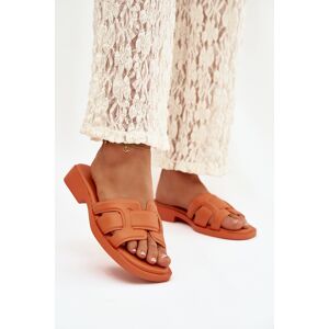 Boto Dámske Oranžové Šľapky Lorania Biela 37 Boto Dámske Oranžové Šľapky Lorania Biela 37