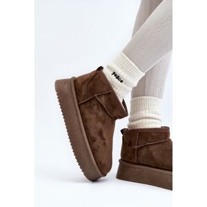 Boto Dámske Zimné Topánky Kesi Hnedá 40 Boto Dámske Zimné Topánky Kesi Hnedá 40