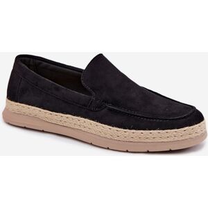 Boto Pánske Čierne Espadrilky Rexton Čierna 40 Boto Pánske Čierne Espadrilky Rexton Čierna 40