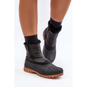 Lee Cooper Women'S Fur Insulated Snow Boots Lcj-24-44-2866 Black Šedá 38 Lee Cooper Women'S Fur Insulated Snow Boots Lcj-24-44-2866 Black Šedá 38