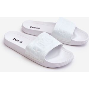 Dámske Šľapky Big Star Shoes Biela 39 Dámske Šľapky Big Star Shoes Biela 39