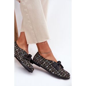 Kožené Baletky S Mašľou Laura Messi 2921 Čierne Čierna 39 Kožené Baletky S Mašľou Laura Messi 2921 Čierne Čierna 39