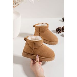 Boto Detské Zimné Snehule Pre Mládež S Kožušinkou Camel Mireya Biela 31 Boto Detské Zimné Snehule Pre Mládež S Kožušinkou Camel Mireya Biela 31