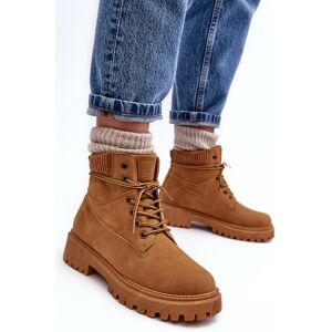 Cross Jeans Ženské Izolované Topánky Camel Cross Hnedá 37 Cross Jeans Ženské Izolované Topánky Camel Cross Hnedá 37