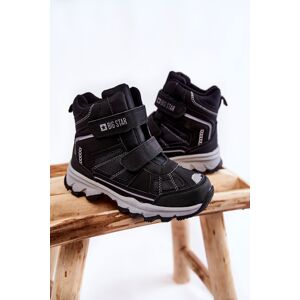 BIG STAR SHOES Detské Zimné Topánky Big Star Čierna 35 BIG STAR SHOES Detské Zimné Topánky Big Star Čierna 35