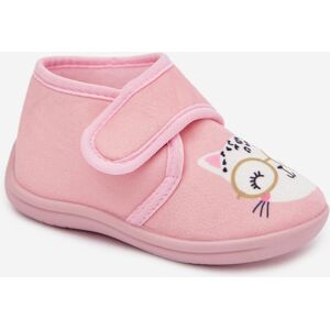 Boto Detské Papuče S Mačkou Ružová 27 Boto Detské Papuče S Mačkou Ružová 27