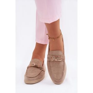 Evento Dámske Béžové Poltopánky S Prackou Belinae Kaki 36 Evento Dámske Béžové Poltopánky S Prackou Belinae Kaki 36