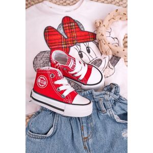 Detské Tenisky Big Star Shoes Red Biela Xxl Detské Tenisky Big Star Shoes Red Biela Xxl