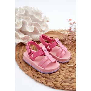 Detské Voňavé Sandále Na Suchý Zips Zaxy Ružová 24 Detské Voňavé Sandále Na Suchý Zips Zaxy Ružová 24