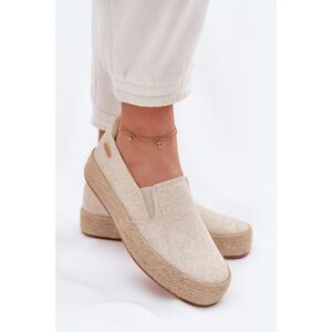 BIG STAR SHOES Dámske Espadrilky Na Platforme Big Star Kaki 40 BIG STAR SHOES Dámske Espadrilky Na Platforme Big Star Kaki 40