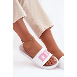 Dámske Šľapky Big Star Shoes Biela 37 Dámske Šľapky Big Star Shoes Biela 37