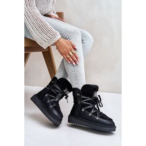 D.Franklin Dámske Zimné Topánky Kesi Čierna 39 D.Franklin Dámske Zimné Topánky Kesi Čierna 39