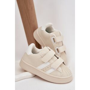 Boto Detské Športové Topánky Sneakers Z Eko Kože Béžové Renel Biela 24 Boto Detské Športové Topánky Sneakers Z Eko Kože Béžové Renel Biela 24
