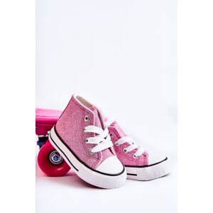 Boto Detské Vysoké Tenisky Pink Catrina Biela 3xl Boto Detské Vysoké Tenisky Pink Catrina Biela 3xl
