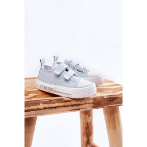 Detské Tenisky Big Star Shoes Šedá 19 Detské Tenisky Big Star Shoes Šedá 19