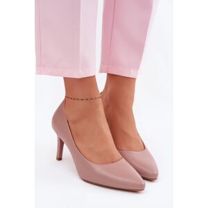 Levanduľové Vysoké Podpätky Sergio Leone Ružová 36 Levanduľové Vysoké Podpätky Sergio Leone Ružová 36