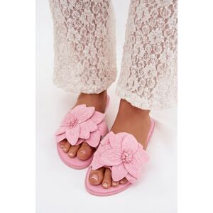 Boto Dámske Ružové Šľapky S Kvetmi Elzoria Biela 38 Boto Dámske Ružové Šľapky S Kvetmi Elzoria Biela 38