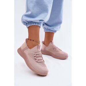 Boto Material Slip-On Dámske Športové Tenisky Ružová 37 Boto Material Slip-On Dámske Športové Tenisky Ružová 37