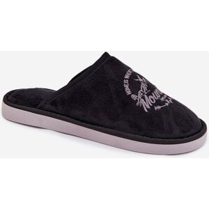 Boto Pánske Čierne Papuče Tiranne Čierna 42.5 Boto Pánske Čierne Papuče Tiranne Čierna 42.5