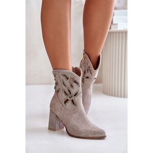 Boto Lewski Shoes Semišové Prebodované Čižmy Na Opätku Kávové Lewski 3629 Hnedá 40 Boto Lewski Shoes Semišové Prebodované Čižmy Na Opätku Kávové Lewski 3629 Hnedá 40