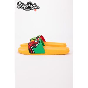 BIG STAR SHOES Šľapky Pol'And'Rock Festival X Big Star Zelená 39 BIG STAR SHOES Šľapky Pol'And'Rock Festival X Big Star Zelená 39