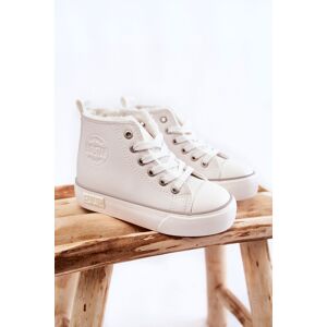 Big Star Shoes Detské Vysoké Tenisky Na Veľkej Hviezde Biela 28 Big Star Shoes Detské Vysoké Tenisky Na Veľkej Hviezde Biela 28