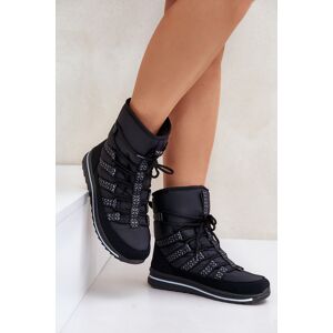 Boto Women'S Snow Boots Progress Progj-20-02 Black Čierna 38 Boto Women'S Snow Boots Progress Progj-20-02 Black Čierna 38