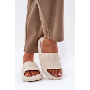 Pěnové Dámske Papuče Lee Maya Slider Women Low Krémová 40 Pěnové Dámske Papuče Lee Maya Slider Women Low Krémová 40