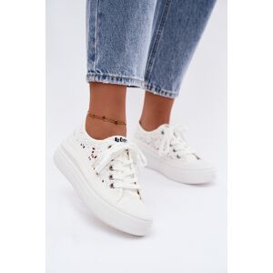 Dámske Tenisky Na Platforme Lee Cooper Biela 39 Dámske Tenisky Na Platforme Lee Cooper Biela 39