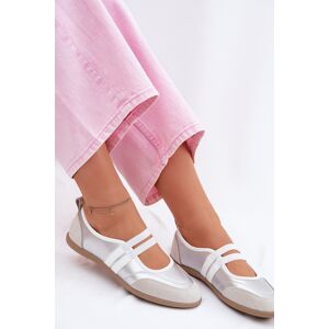 Boto Sport Balerínky S Elastickými Remienkami Biela 38 Boto Sport Balerínky S Elastickými Remienkami Biela 38