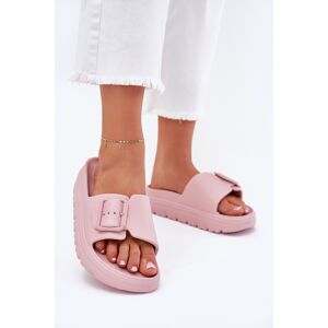 Boto Evento Dámske Pěnové Sandały Na Platforme S Prackou Ružové Viasara Ružová 40 Boto Evento Dámske Pěnové Sandały Na Platforme S Prackou Ružové Viasara Ružová 40