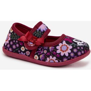 Boto Dievčenské Papučky Minnie Mouse Čierna 28 Boto Dievčenské Papučky Minnie Mouse Čierna 28