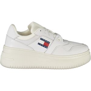 Tommy Hilfiger Biele Nízke Tenisky S Logom Biela 39 Tommy Hilfiger Biele Nízke Tenisky S Logom Biela 39