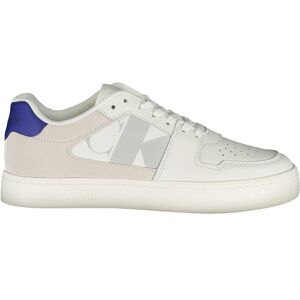 Biele Pánske Športové Tenisky Calvin Klein Biela 43-46 Biele Pánske Športové Tenisky Calvin Klein Biela 43-46