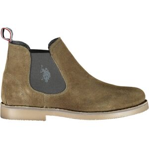 US Polo Assn Pánske Členkové Topánky Chelsea Zelené Šedá 45 US Polo Assn Pánske Členkové Topánky Chelsea Zelené Šedá 45