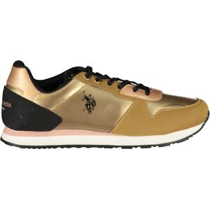 Zlaté Dámske Športové Tenisky Us Polo Assn. Čierna 35 Zlaté Dámske Športové Tenisky Us Polo Assn. Čierna 35