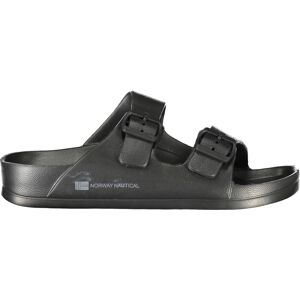 Pánske Čierne Šľapky Norway 1963 Čierna 43-46 Pánske Čierne Šľapky Norway 1963 Čierna 43-46