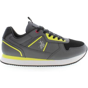 US Polo Assn Pánske Športové Tenisky Us Polo, Sivé Čierna 44 US Polo Assn Pánske Športové Tenisky Us Polo, Sivé Čierna 44