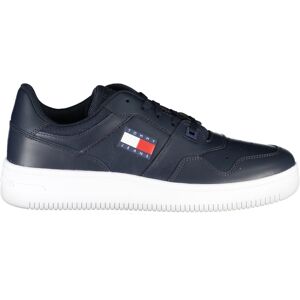 Tommy Hilfiger Men'S Brand Logo Lace-Up Non-Slip Sole Casual Navy Blue Sneaker Modrá 40 Tommy Hilfiger Men'S Brand Logo Lace-Up Non-Slip Sole Casual Navy Blue Sneaker Modrá 40