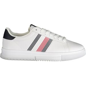 Pánske Biele Športové Tenisky Tommy Hilfiger Biela 45 Pánske Biele Športové Tenisky Tommy Hilfiger Biela 45