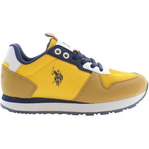 US Polo Assn Detské Športové Tenisky Us Polo Žlté Modrá 37 US Polo Assn Detské Športové Tenisky Us Polo Žlté Modrá 37