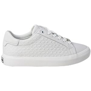 Calvin Klein Biele Kožené Tenisky Biela 40 Calvin Klein Biele Kožené Tenisky Biela 40
