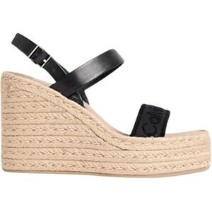 Calvin Klein Dámske Sandále Čierna 37 Calvin Klein Dámske Sandále Čierna 37