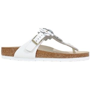 Biele Žabky Birkenstock S Kvetinovým Vzorom Biela 38 Biele Žabky Birkenstock S Kvetinovým Vzorom Biela 38